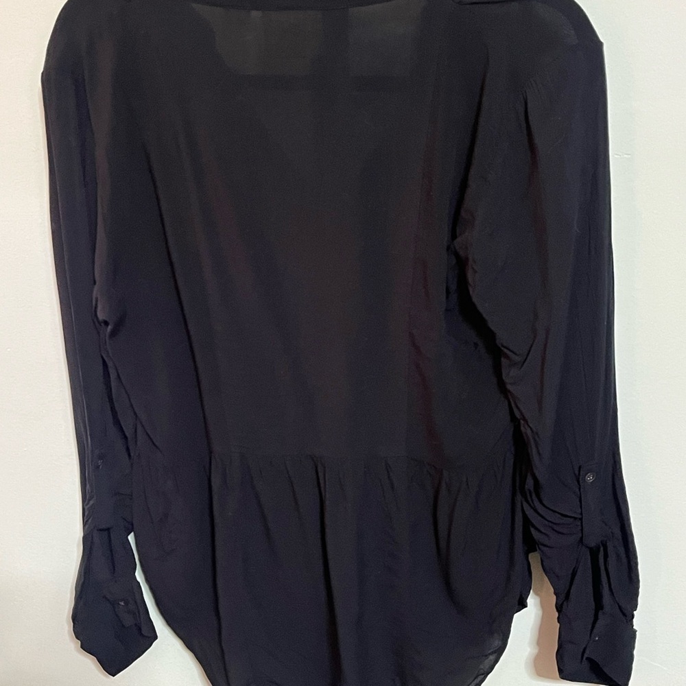 Mauve By Anthropologie Button Down Top Sz 12 - Picture 6 of 10